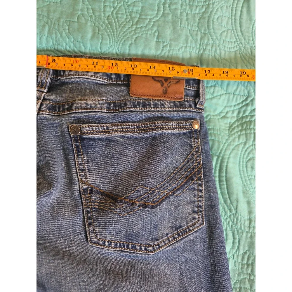 Wrangler 20X No. 44 Slim Fit Jeans Mens 33x36 Medium Wash Stretch 1044MWXMA